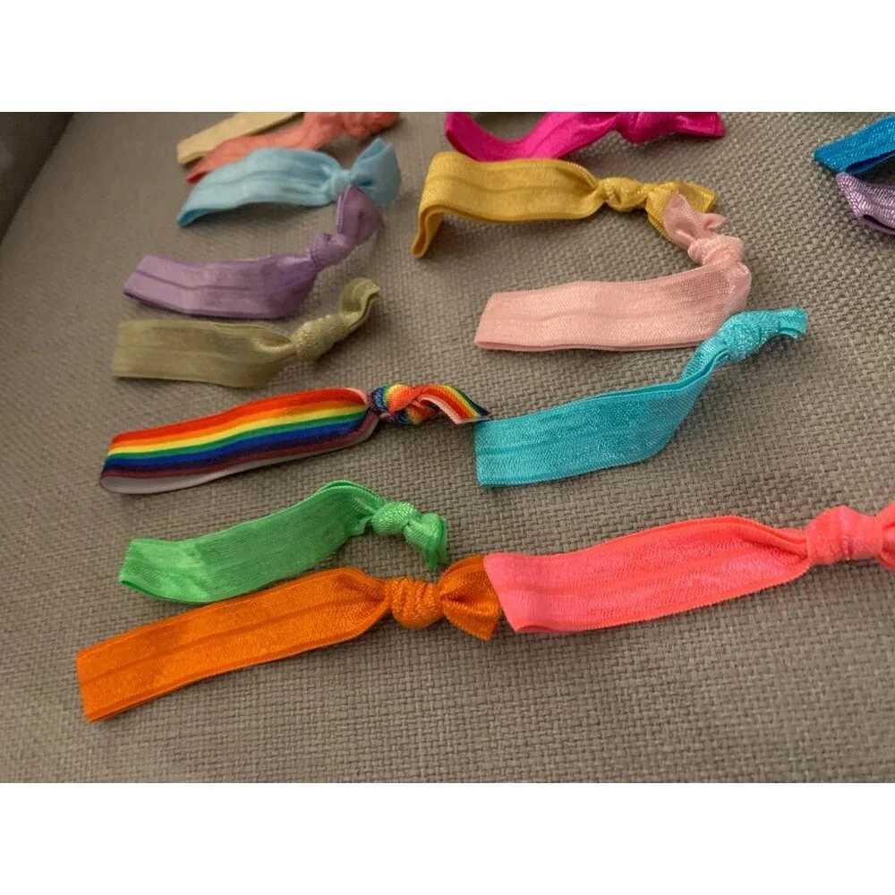 No-Crease Hair Tie Color Assorted Bundle Set of 30